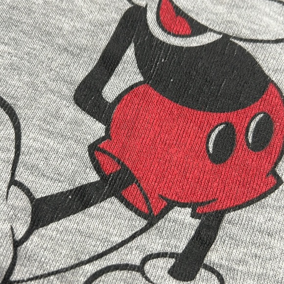 Vintage 80's Youth Mickey Mouse Sweatshirt Crewneck Long Sleeve Child XL - Picture 6 of 11